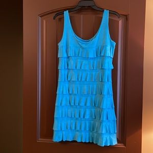 Ladies Turquoise Crush Dress or Tunic by Isle Apparel